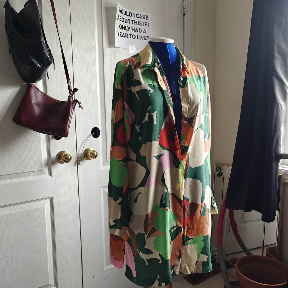 Colorful Women's Shirt Dress